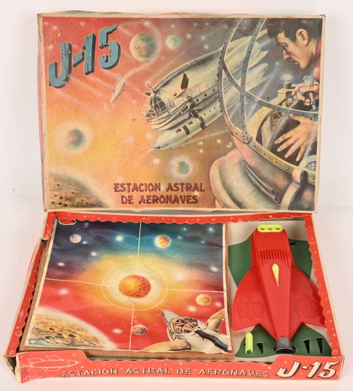 SPANISH ESTACION ASTRAL DE AERONAVES w/ BOX (1 of 7)