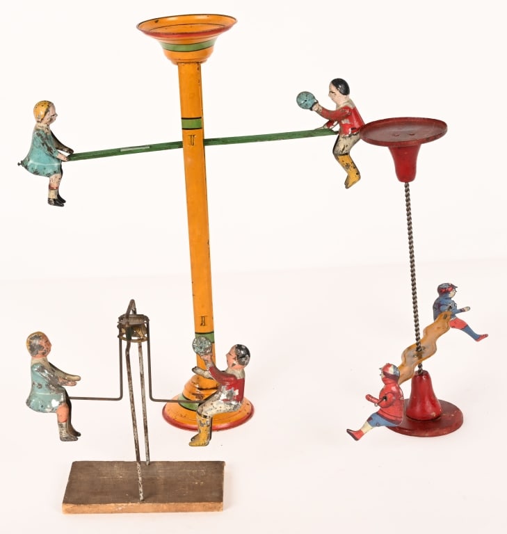 3- GIBBS GRAVITY TOYS: All in original condition and work. largest 14" Excellent