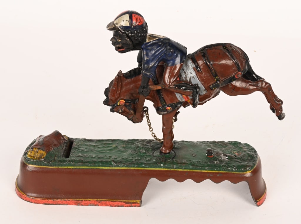 ALWAYS DID SPISE A MULE MECHANICAL BANK (1 of 5)