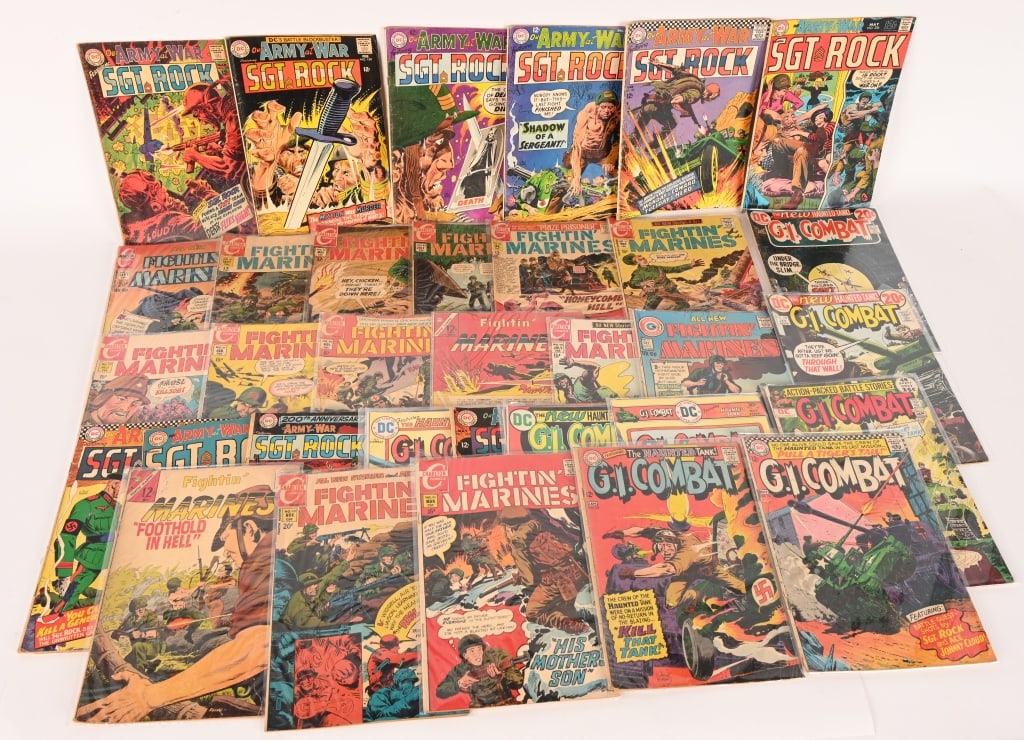 37- VINTAGE MILITARY COMIC BOOKS (1 of 9)