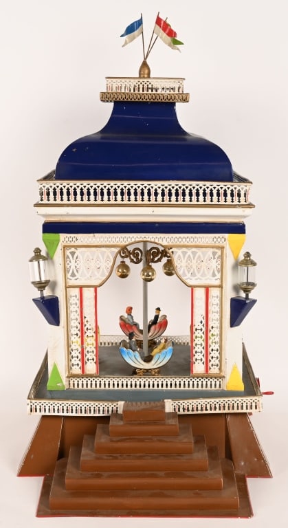 LARGE CONTEMPORARY MARKLIN STYLE CAROUSEL (1 of 11)