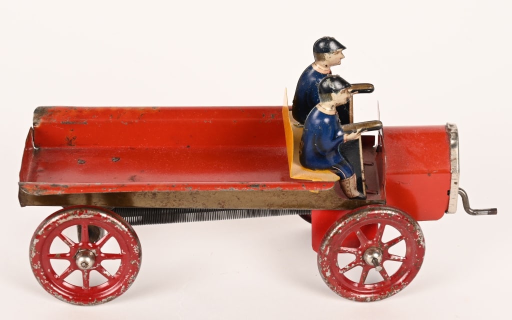 GILBERT TIN WINDUP OPEN LORRY - 3