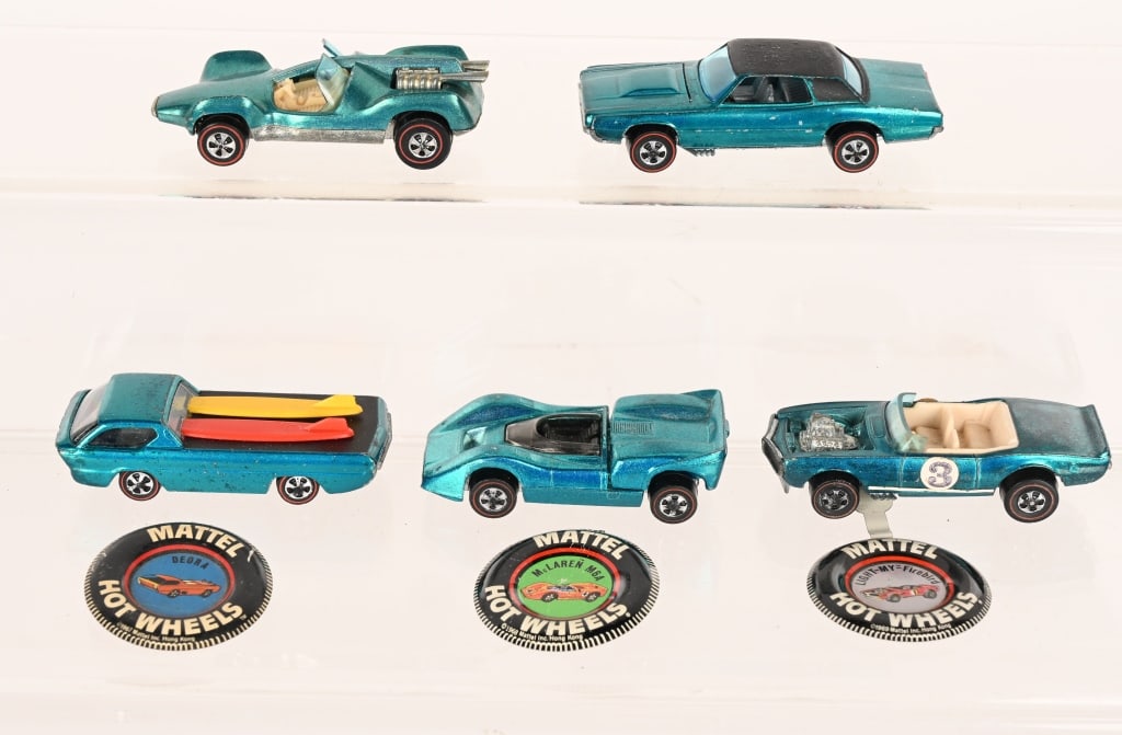 5- VINTAGE HOT WHEELS RED LINES (1 of 5)