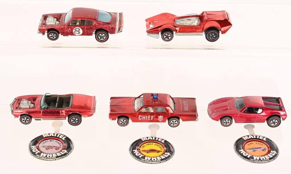 5- VINTAGE HOT WHEELS RED LINES (1 of 5)