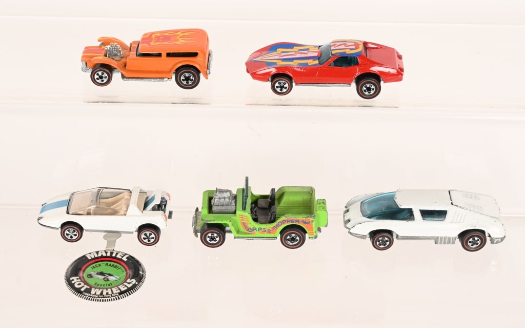 5- VINTAGE HOT WHEELS RED LINES (1 of 5)