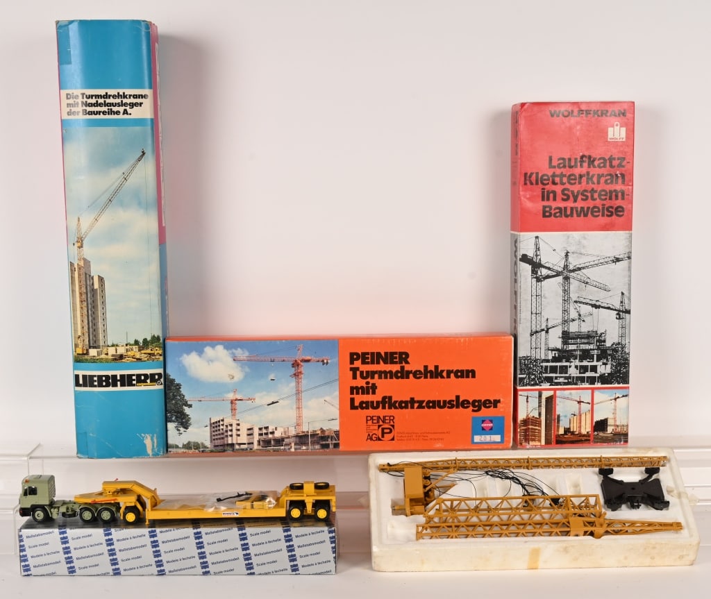 5 PIECE LOT OF CONRAD TURMDREHKRANE (1 of 5)