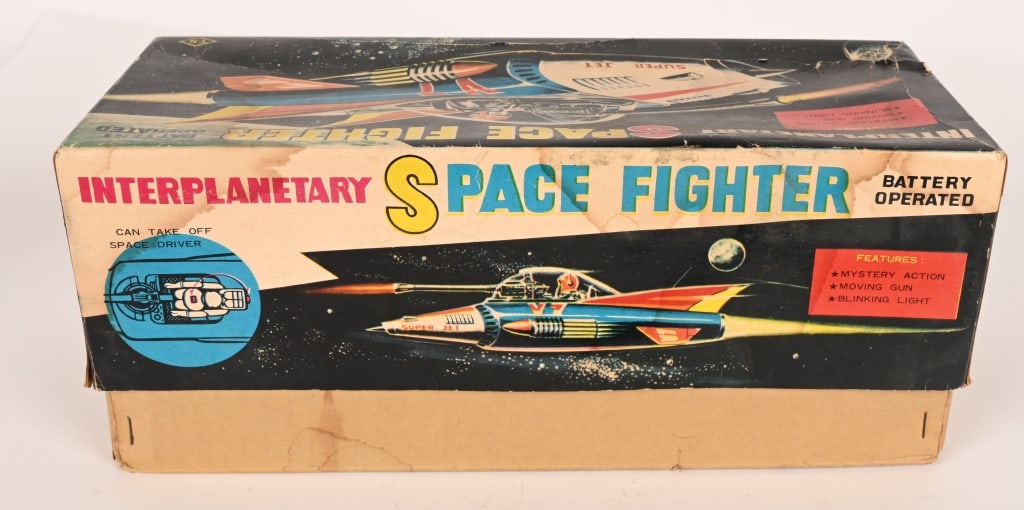 NOMURA B/O INTERPLANETARY SPACE FIGHTER w/ BOX - 11