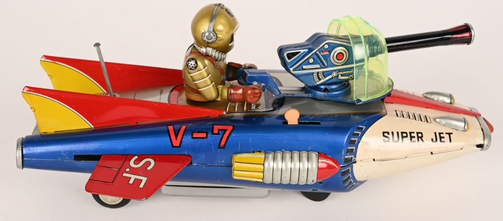 NOMURA B/O INTERPLANETARY SPACE FIGHTER w/ BOX - 4