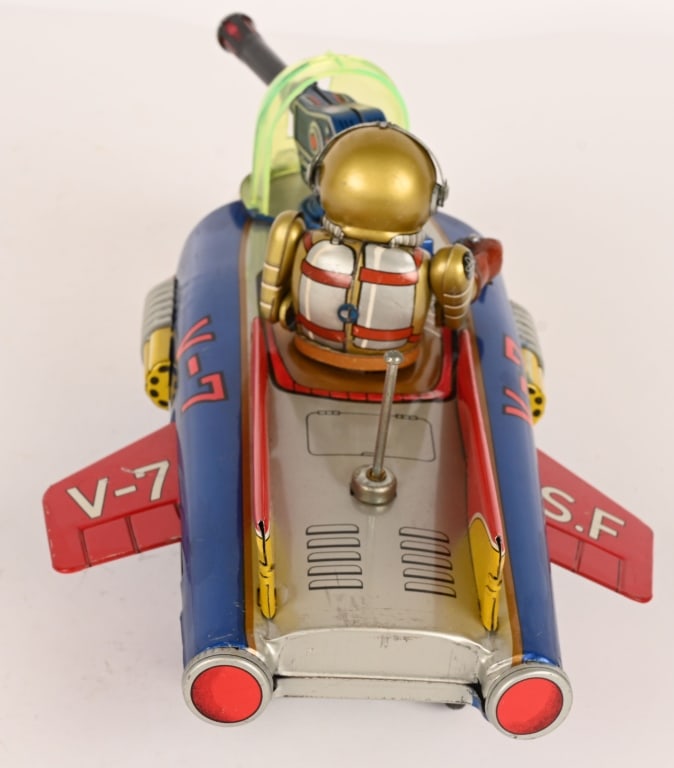 NOMURA B/O INTERPLANETARY SPACE FIGHTER w/ BOX - 5