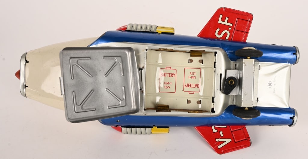 NOMURA B/O INTERPLANETARY SPACE FIGHTER w/ BOX - 8