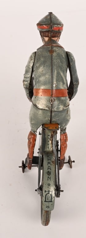 LEHMANN TIN WINDUP PILOT MOTORCYCLE - 4