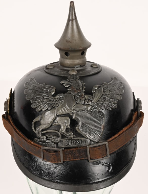 WW1 IMPERIAL GERMAN SPIKED HELMET EM BADEN WWI (1 of 7)