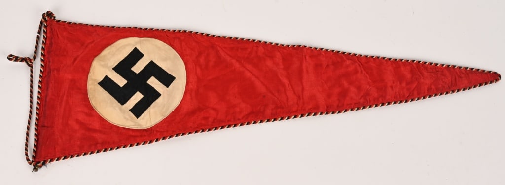 WWII NAZI GERMAN NSDAP BANNER FLAG WW2 (1 of 6)