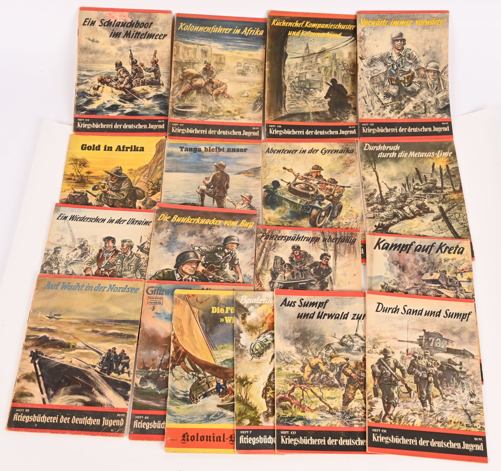 WWII NAZI GERMAN STORY BOOKS OF THE WEHRMACHT WW2 (1 of 8)