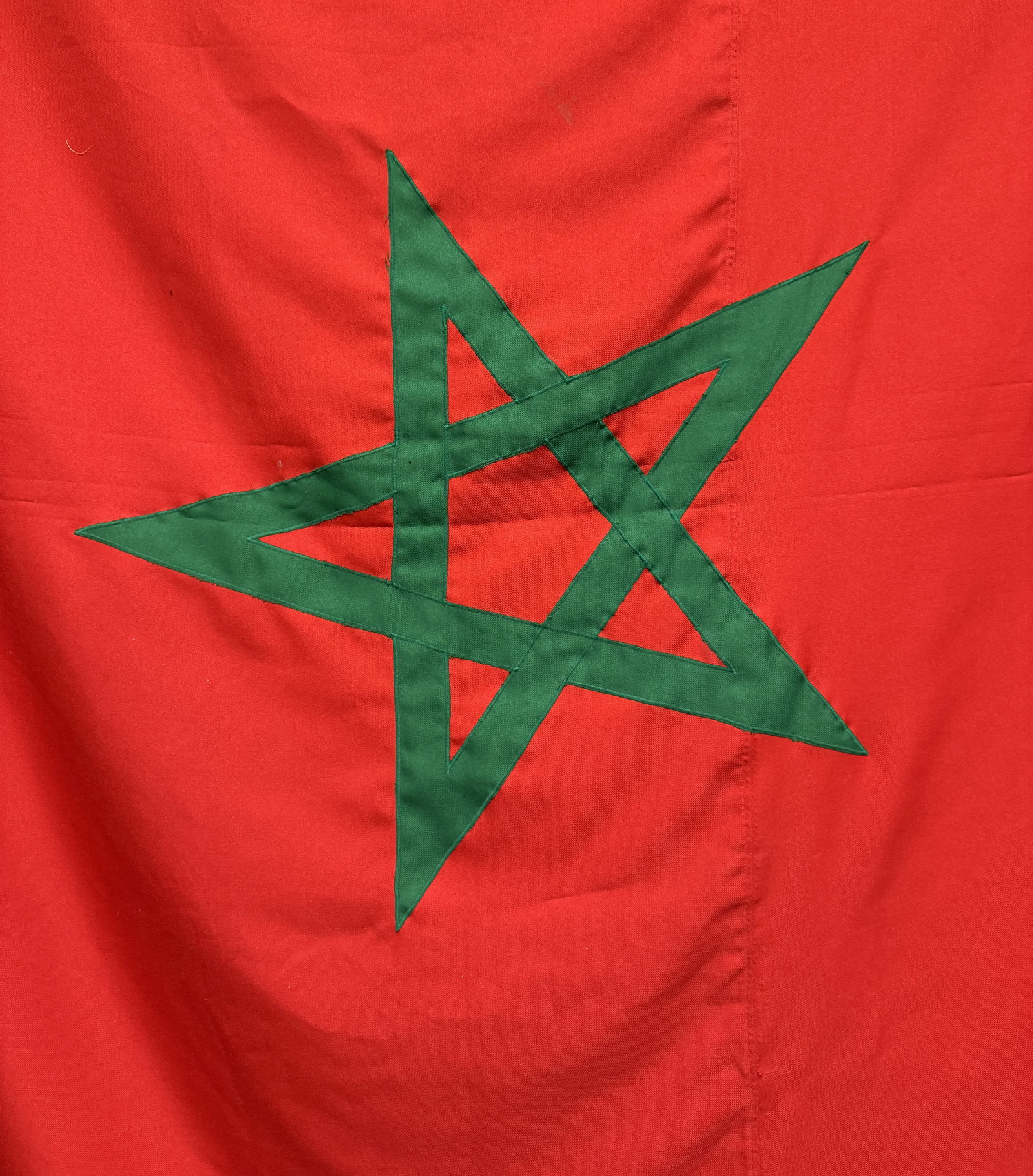 LARGE MOROCCAN FLAG SAUDI MADE - 3