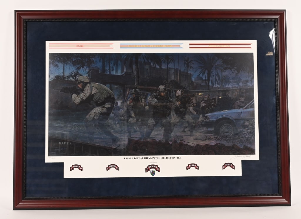 I SHALL DEFEAT THEM ON THE FIELD OF BATTLE PRINT (1 of 8)