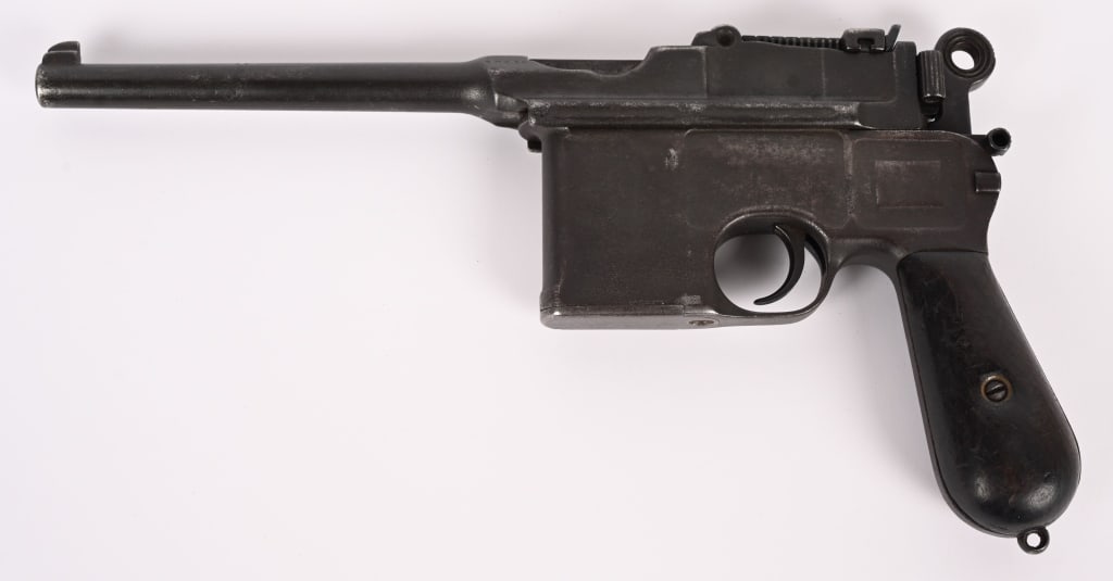MAUSER C96 BROOM HANDEL PROJECT PISTOL (1 of 4)