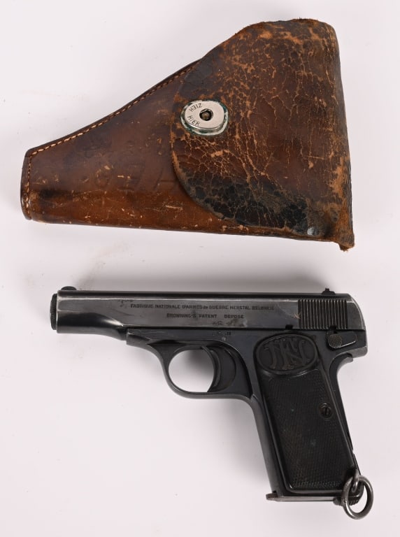 FN MODEL 1910 DUTCH CUSTOMS 1936 CONTRACT PISTOL (1 of 7)