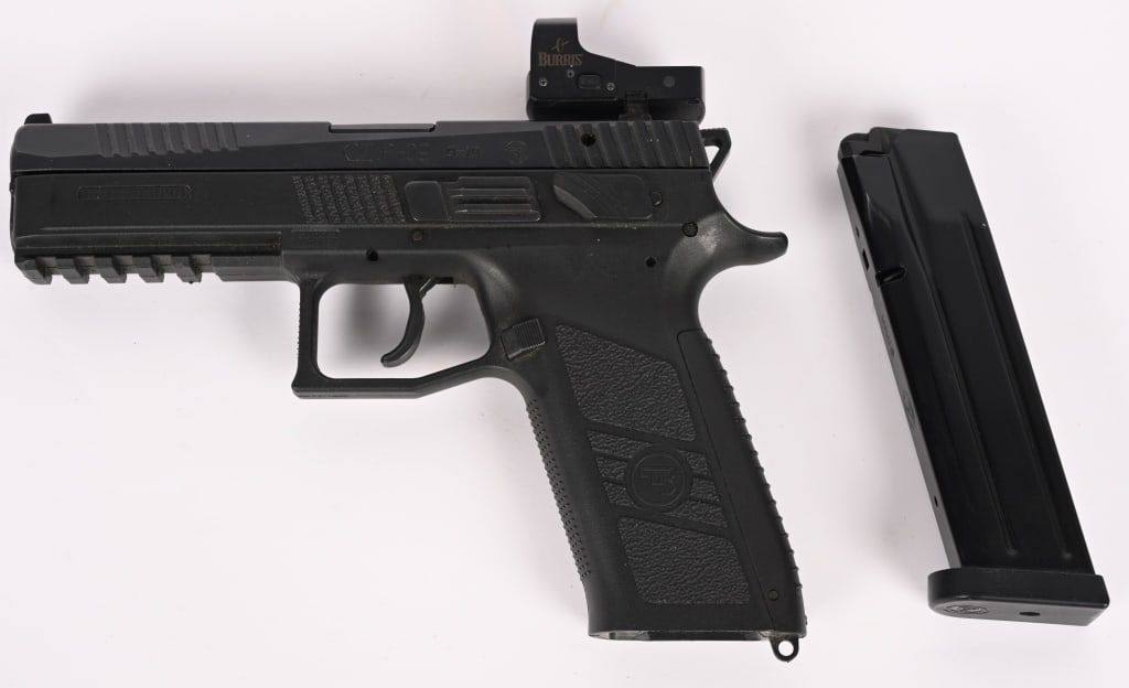 CZ P-09 F NOCTURNE 9MM SEMI AUTO PISTOL (1 of 7)