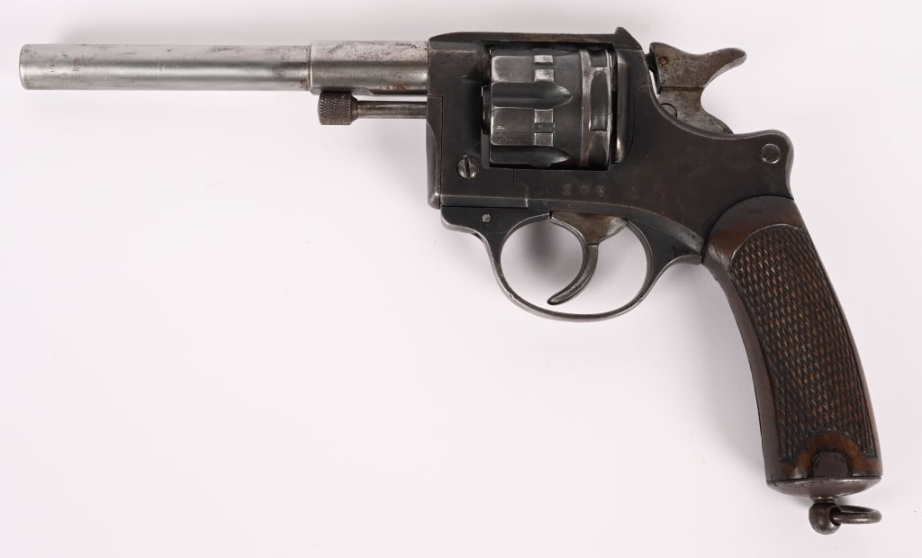 FRENCH ST. ETIENNE M1892 22LR CONVERSION REVOLVER (1 of 4)