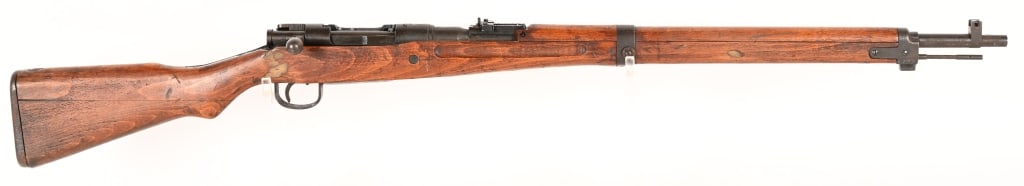 ARISAKA TYPE 99 GUNSMOTH SPECIAL 7.7 MM: SERIAL NUMBER: 938208 BARREL: 26" CALIBER: 7.7MM MANUFACTURED: 1939 - 1945 Nagoya arsenal marked. This rifle will be a great project . It is missing the firing pin assembly from the bolt. The bore is