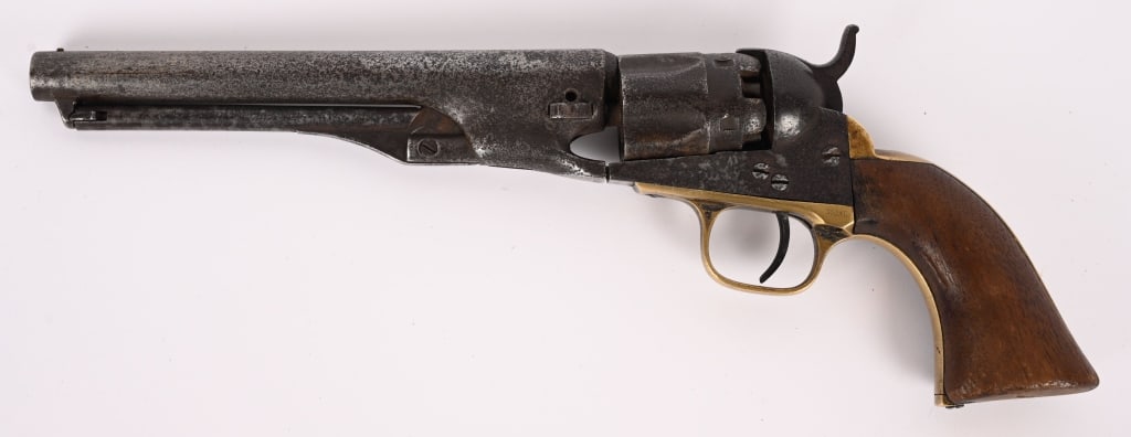 CIVIL WAR MODEL 1862 COLT POLICE REVOLVER (1 of 7)
