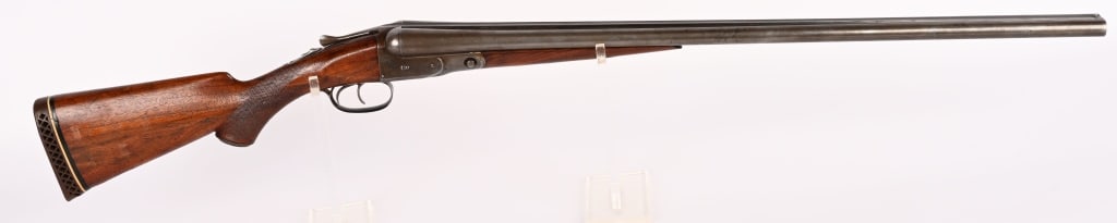 PARKER BROS VH 16 GAUGE SXS SHOTGUN: SERIAL NUMBER: 124391. BARREL: 28". GAUGE: 16 GA. CHOKE: CYL. CHAMBER: 2 1/2". LOP: 13 1/4". DAC: 3/4". DAH: 3". MANUFACTURED: 1904. This Parker Bros SXS is a fine turn of the century shotgun. It