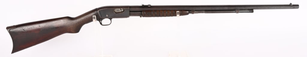 REMINGTON MODEL 12 PUMP ACTION RIFLE (1 of 13)