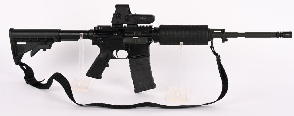 BUSHMASTER XM15-E2S 5.56 SEMI AUTO AR15 RIFLE (1 of 9)