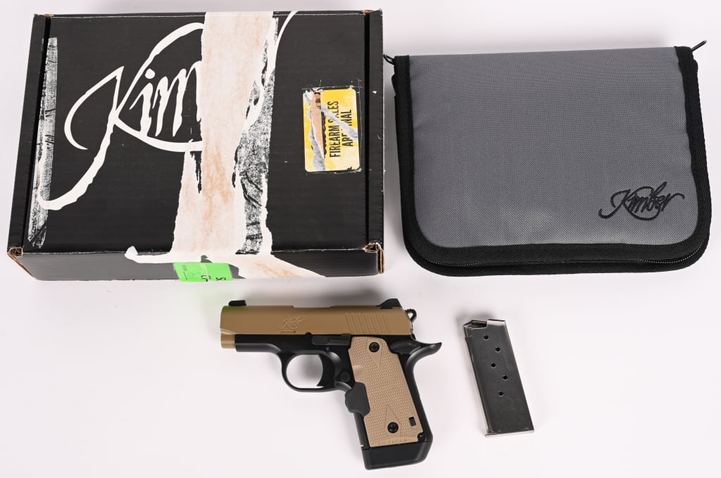 KIMBER MICRO 9 W/ CRIMSON TRACE LASER (1 of 6)