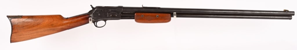 MEDIUM FRAME COLT LIGHTNING RIFLE 38 CALIBER: SERIAL NUMBER: 87853 BARREL: 26" CALIBER: 38-40 MANUFACTURED: 1901 MADE IN THE USA. The Colt Lightning is a slide-action (pump-action) rifle manufactured from 1884 to 1904. Chambered for the .38-40 ca