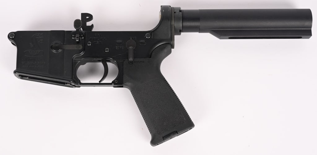 BUSHMASTER XM-15 LOWER AR15 W/ DROP IN TRIGGER (1 of 4)