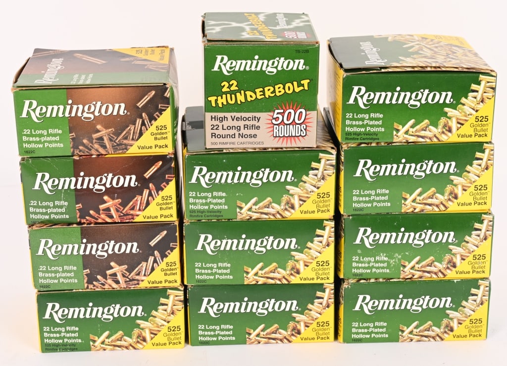 6275 ROUNDS OF .22 LONG RIFLE AMMO BY REMINGTON (1 of 1)
