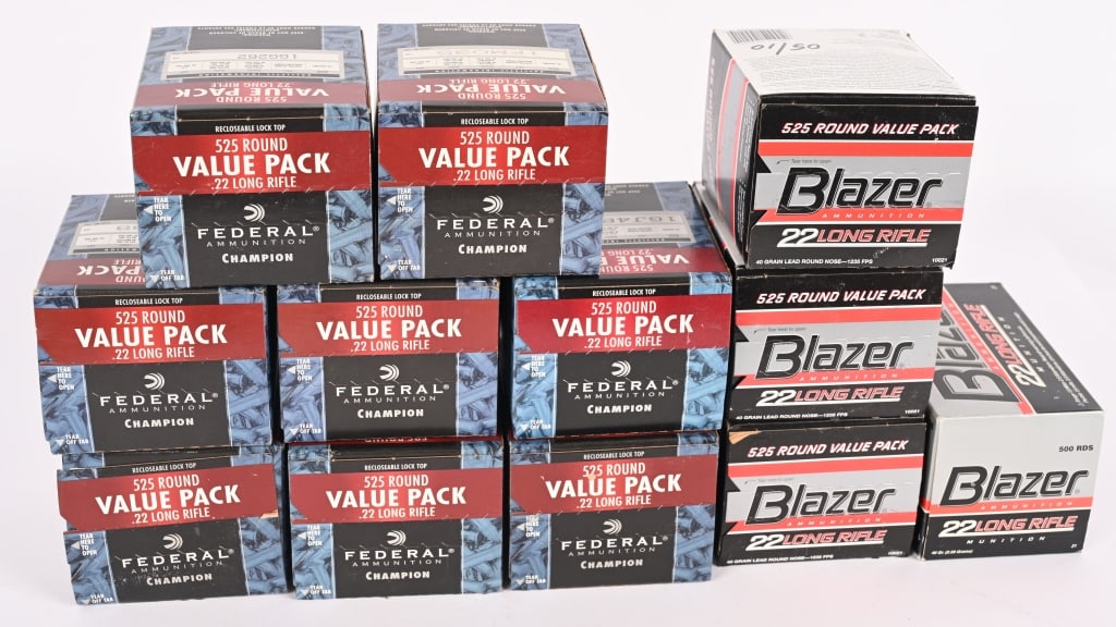 6275 ROUNDS OF .22 LR RIFLE AMMO (1 of 1)