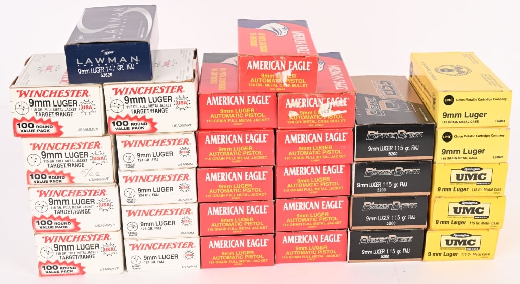 1750 ROUNDS OF 9MM AMMUNITION (1 of 1)
