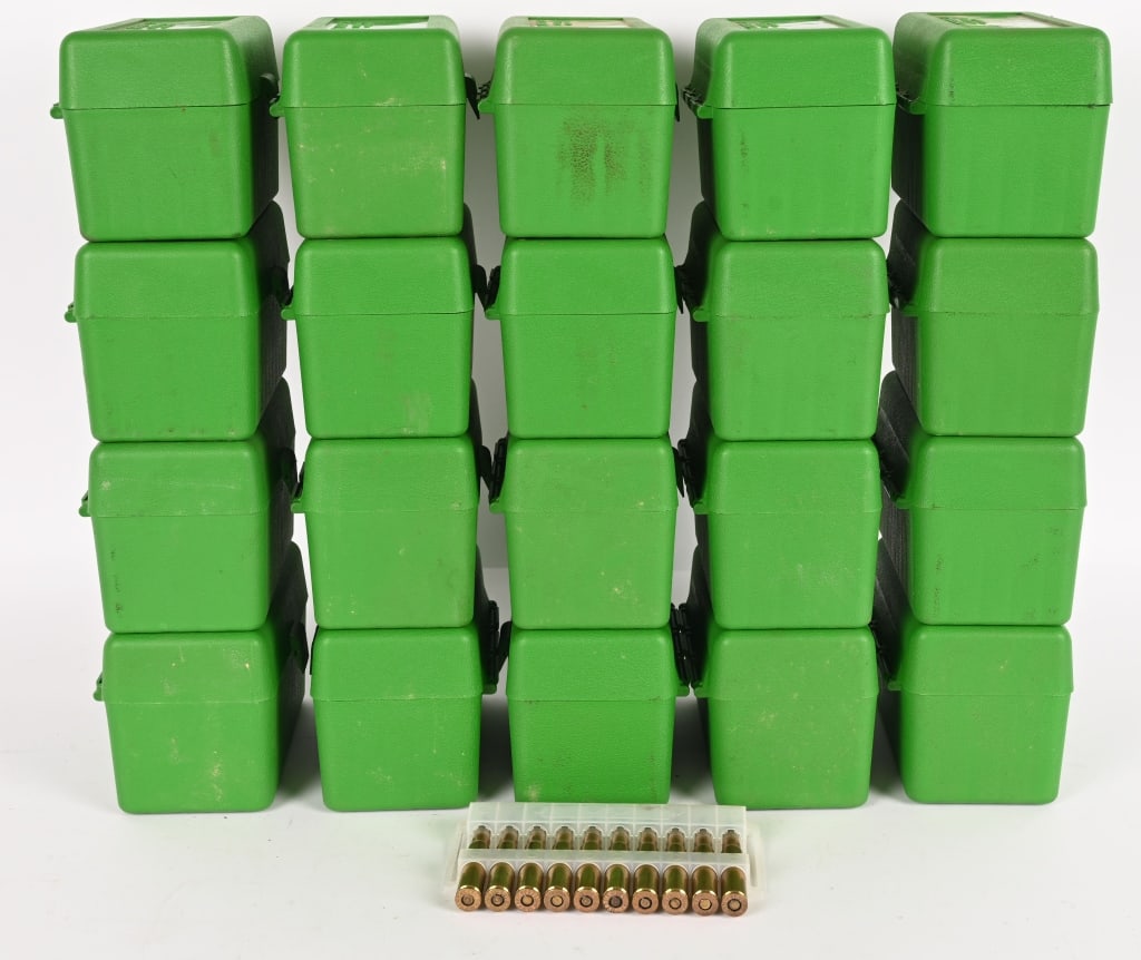 1010 ROUNDS OF 8X57JS MAUSER AMMUNITION: Lot of 1010 rounds of factory produced Mauser ammunition. The lot is mostly Persian production from the mid 1950s.