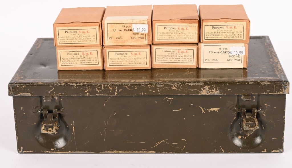 LOT OF 90 ROUNDS OF PATRONEN S.m.K.AMMUNITION (1 of 1)