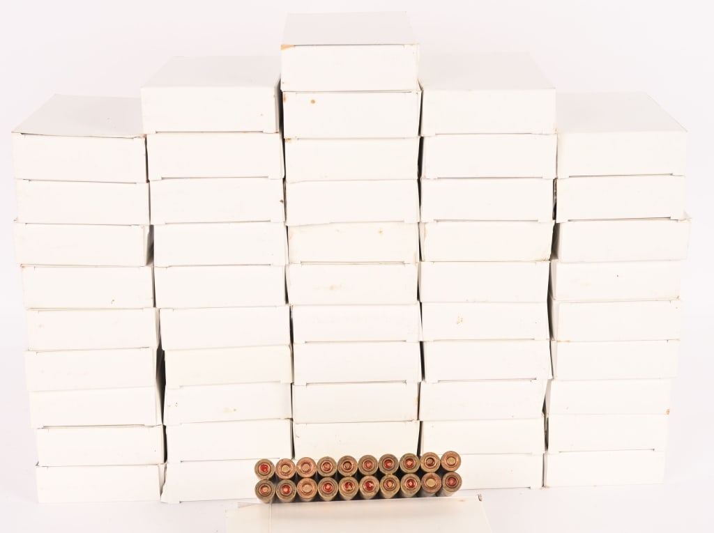 1000 ROUNDS OF FRENCH MAS AMMUNITION 7.5X54: Developed from the earlier 7.5×57 mm Mle 1924 and standardized as Cartouche Mle 1929C, the 7.5×54 mm French became France's primary service cartridge for much of the 20th century. It's a rim
