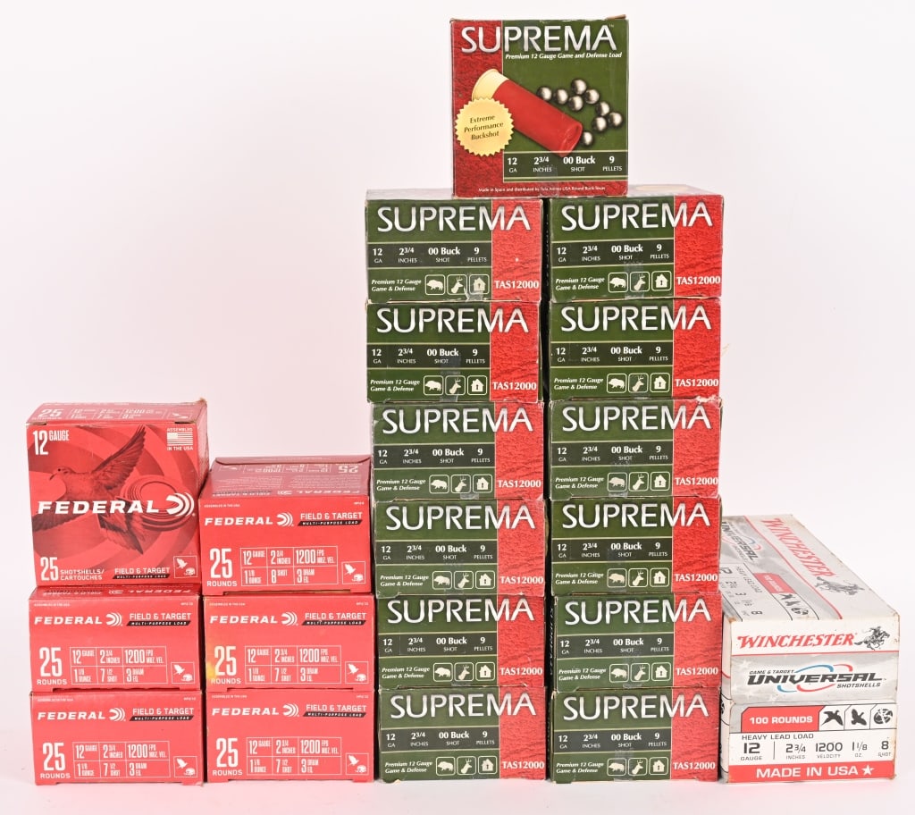 LOT OF 600 ROUNDS OF SHOTGUN AMMUNITION (1 of 1)