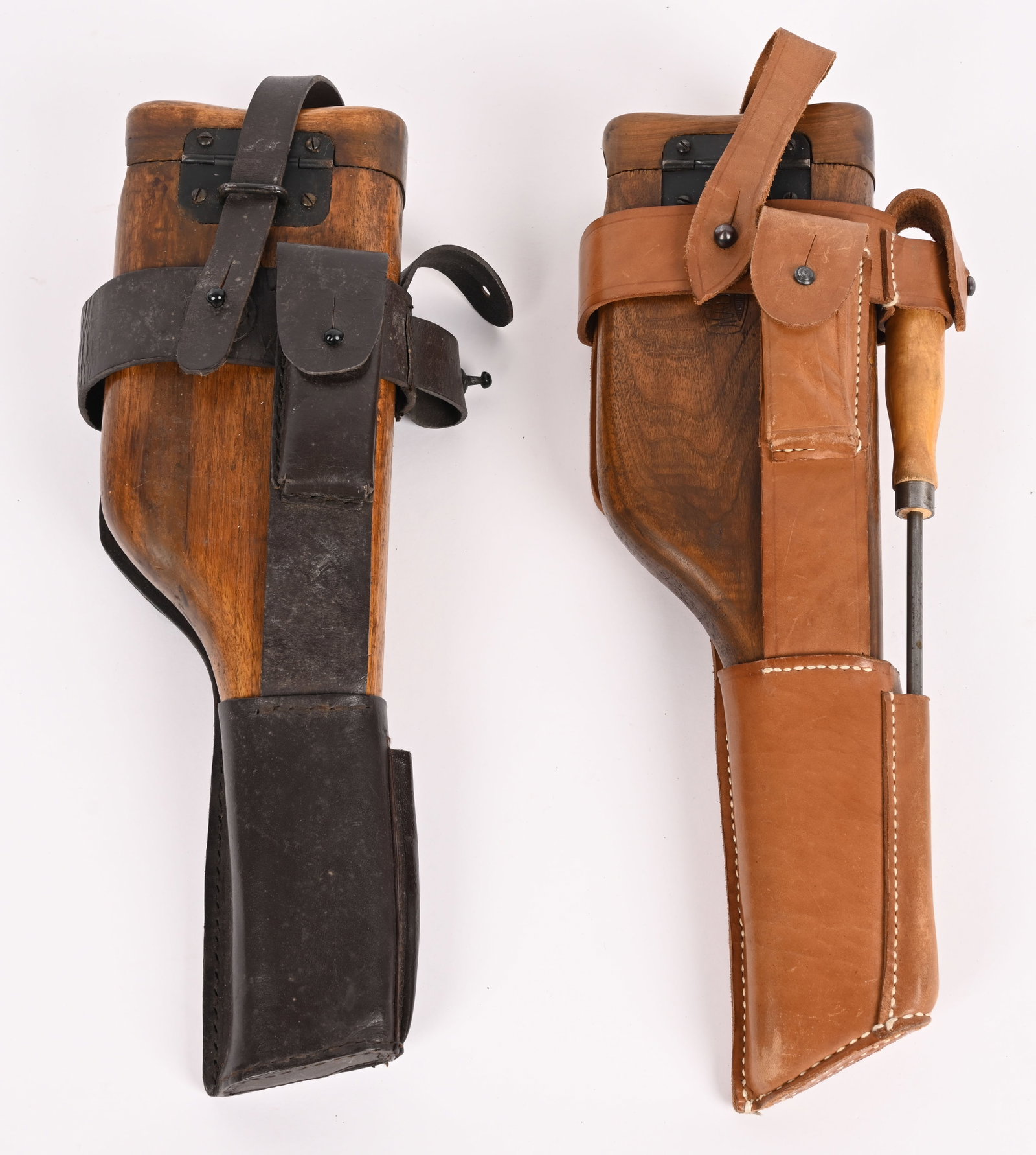 WWI IMPERIAL GERMAN C96 BROOMHANDLE MAUSER STOCK (1 of 2)
