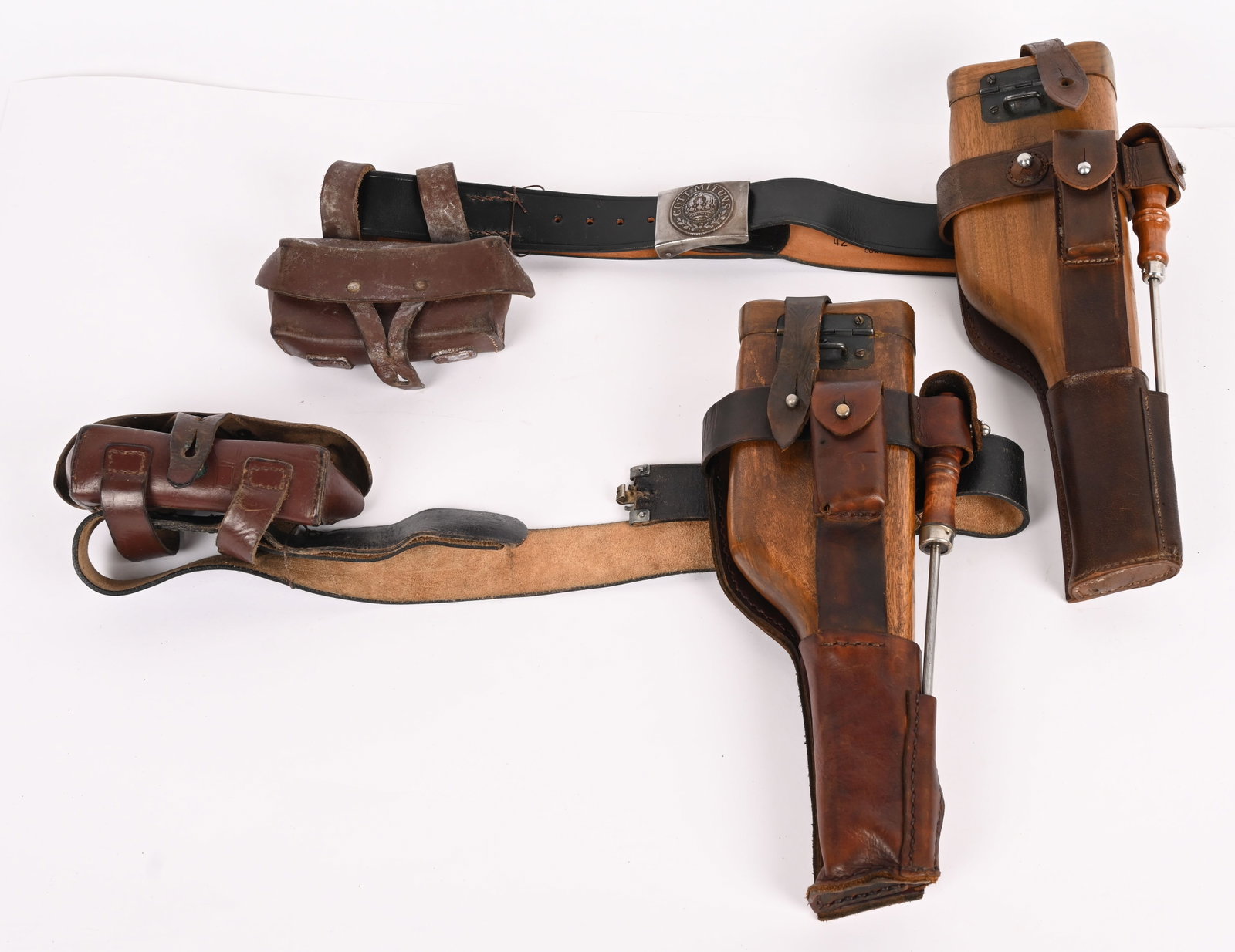 WWI IMPERIAL GERMAN C96 BROOMHANDLE MAUSER STOCK (1 of 5)
