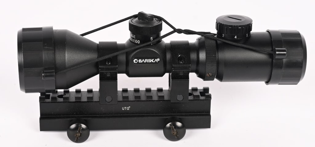 BARSKA 3-9X42IR RIFLE SCOPE (1 of 5)