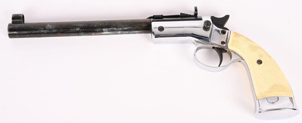 HAWES FIREARMS TOP BREAK .22 SINGLE SHOT PISTOL (1 of 5)
