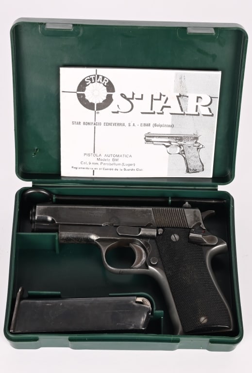 STAR BONIFACIO MODEL BM 9MM SEMI AUTO PISTOL (1 of 4)