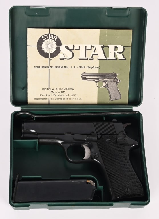 STAR BONIFACIO MODEL BM 9MM SEMI AUTO PISTOL (1 of 4)