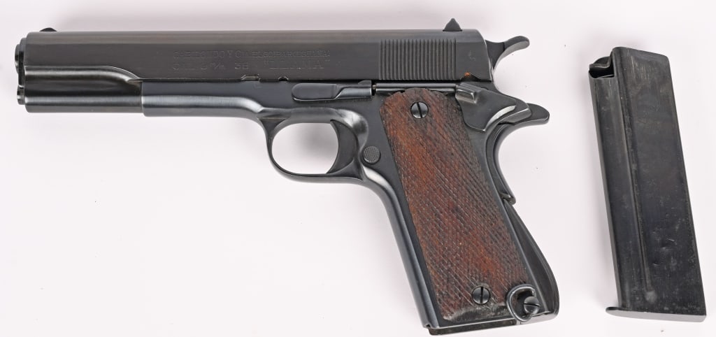 GABILONDO Y ELGOIBAR 1911 MODEL VIII PISTOL 9MM (1 of 5)