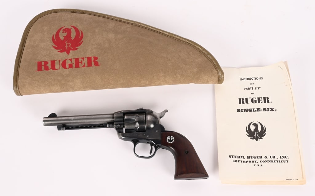 RUGER 1954 SINGLE SIX .22 CAL REVOLVER (1 of 6)