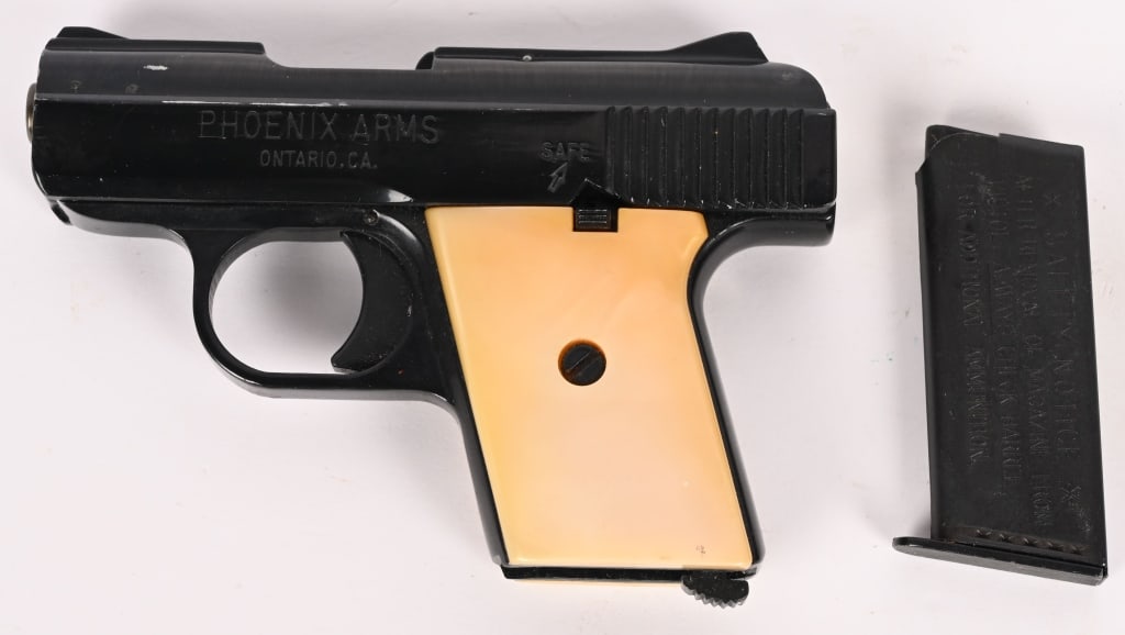 PHOENIX ARMS .25ACP SEMI AUTO PISTOL (1 of 4)
