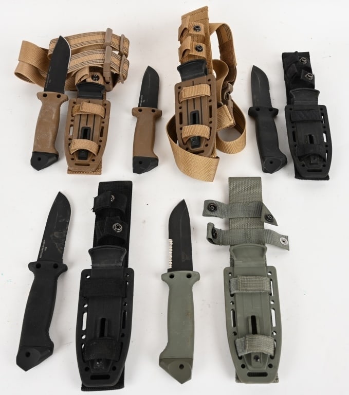 LOT OF GERBER LMF INFANTRY FIXED BLADE KNIVES (1 of 2)