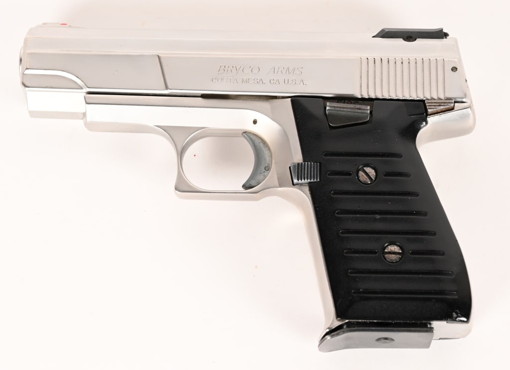 JENNINGS STAINLESS MODEL NINE SEMI AUTO PISTOL (1 of 4)